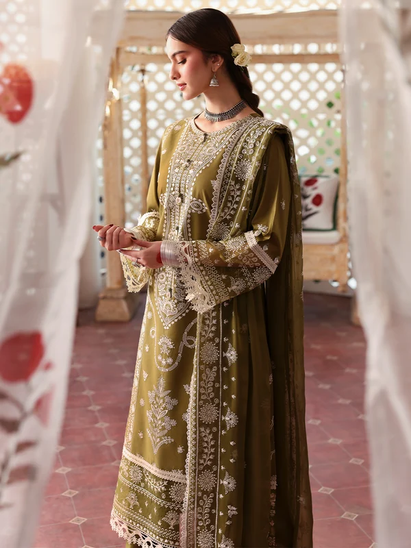 Jazmin 3-Piece Dhanak Suit – Brand Code 3602 - alternate view