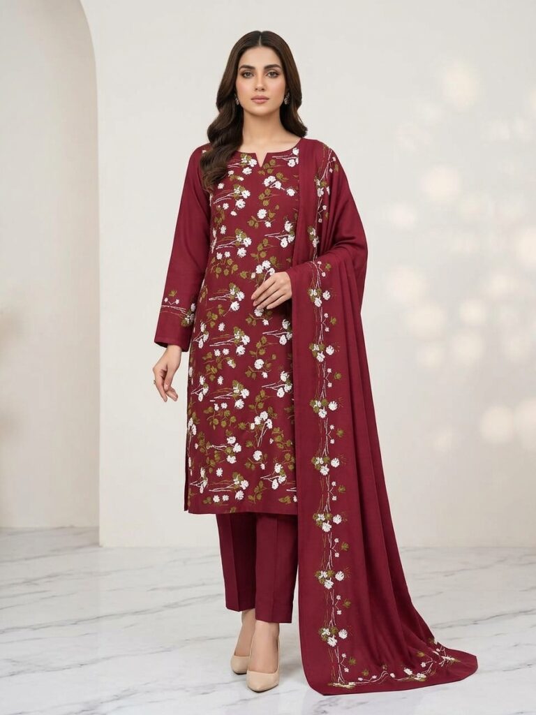 Imported Cotray Marina 3-Piece Premium Collection – Digital Printed Shirt - alternate view