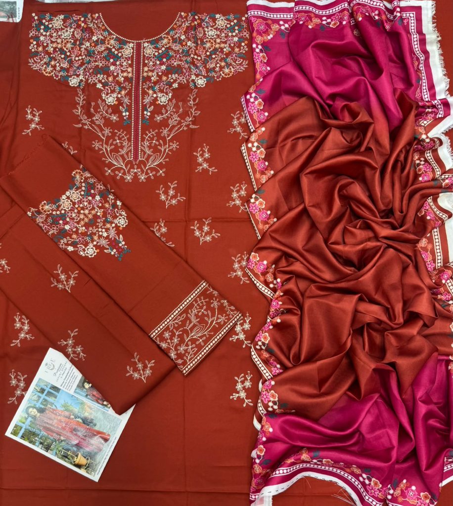 Urge 3-Piece Dhanak Suit – Brand Code 602 - alternate view