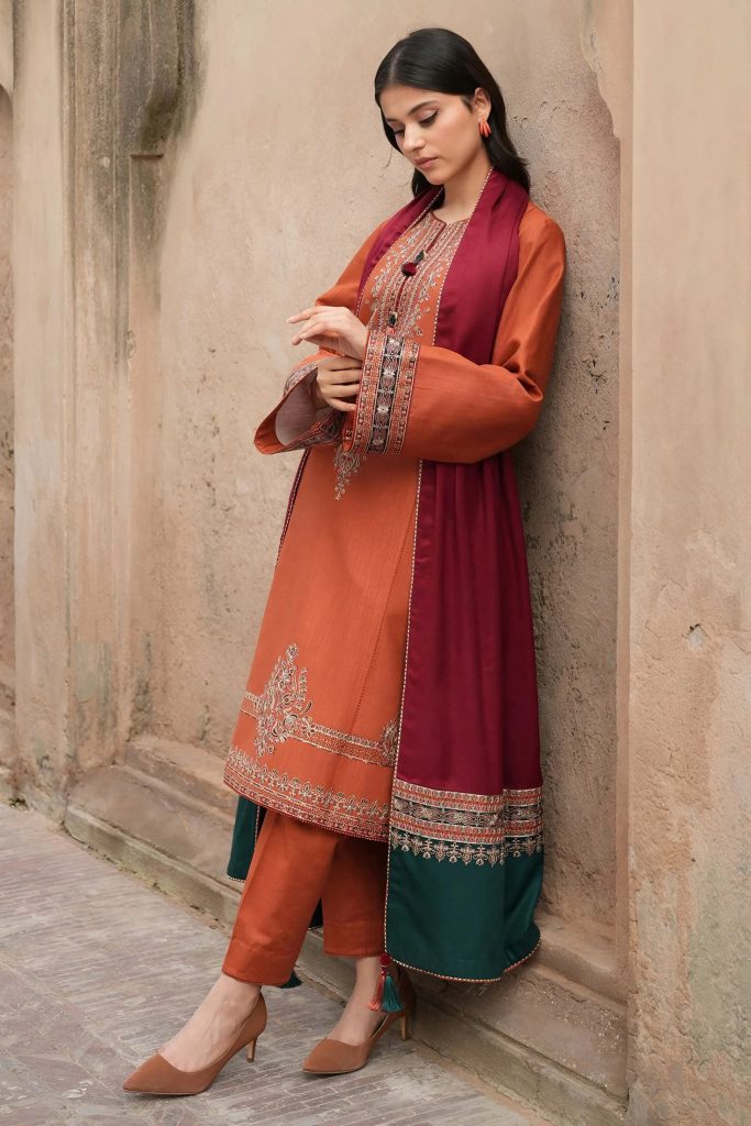 Jazmin Hit 3-Piece Dhanak Suit – Brand Code 121301 - alternate view