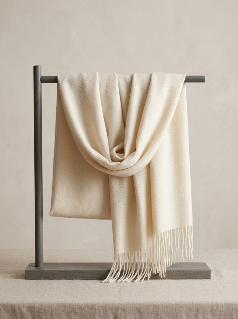 Ivory Grace Shawl