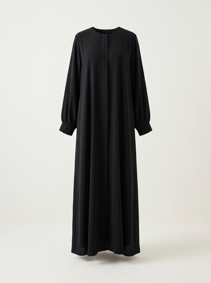 noor black abaya Noor Black Abaya